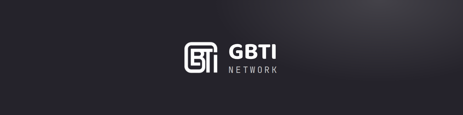 GBTI LinkedIn cover, ink, centered lockup