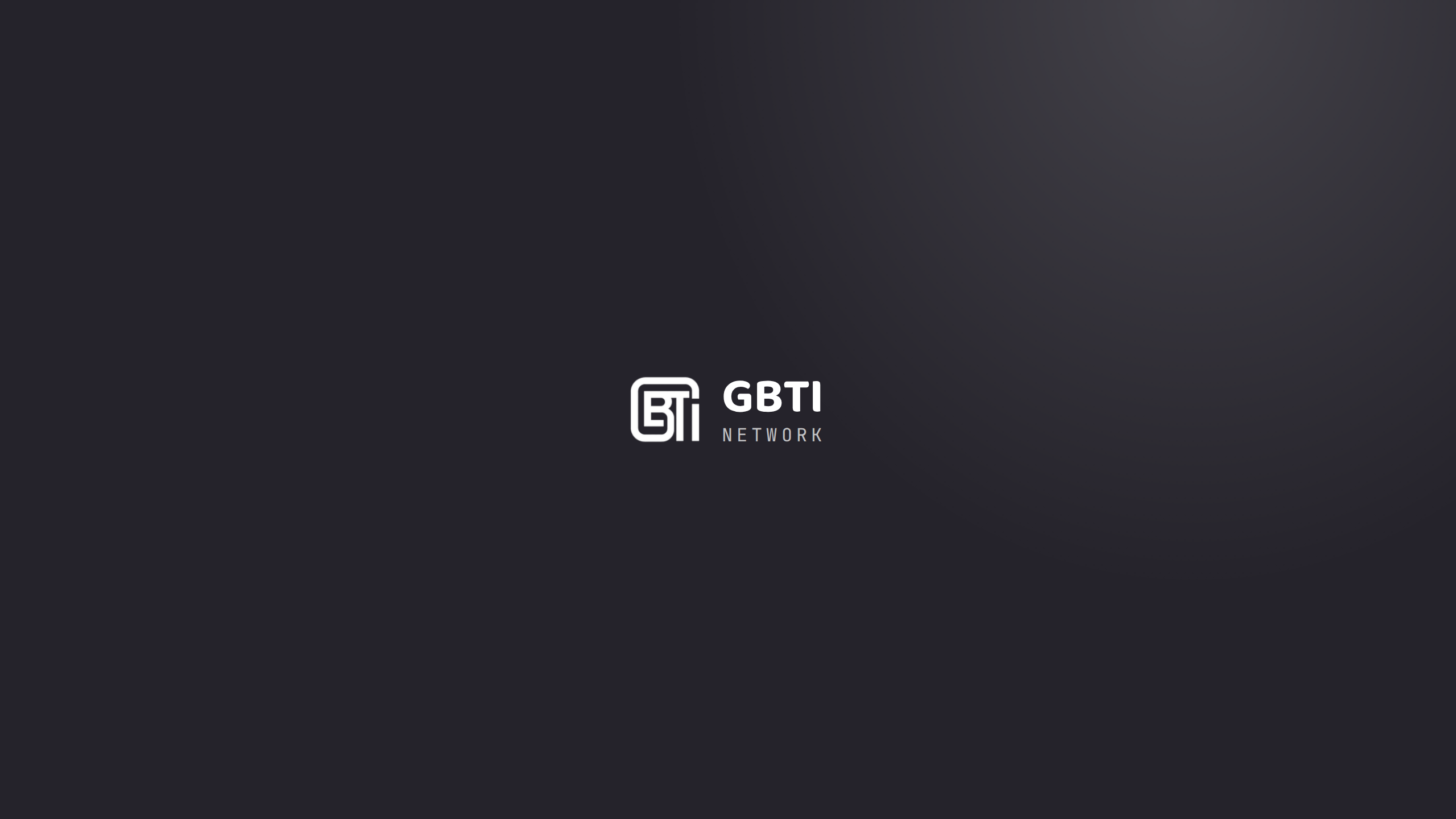 GBTI YouTube cover, ink, centered lockup